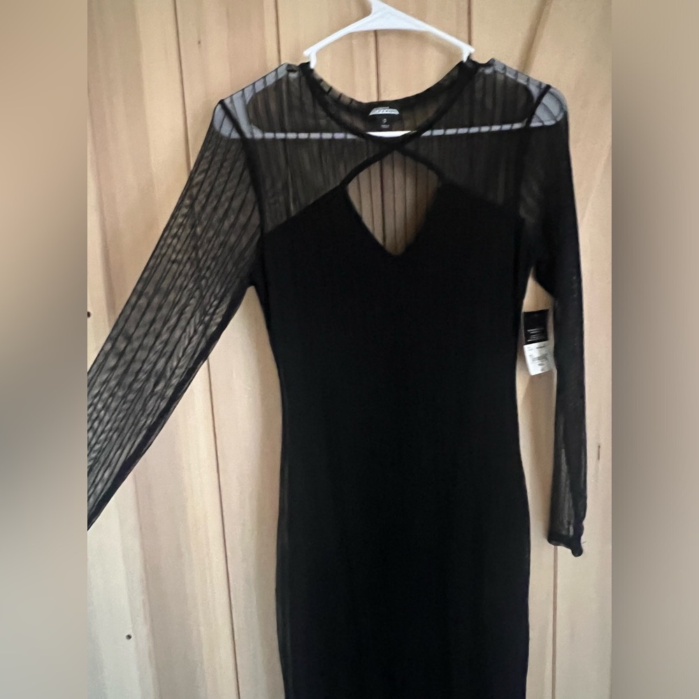 Black dress mesh